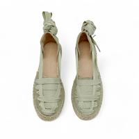 Calzados Soraia Sandalia Mujer Cuña Yute Espardeñas Planas con Lazos Moda Primavera y Verano Cómodas Elegantes Tendencia - details 27