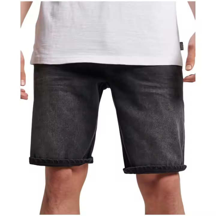 Pantalon Corto Superdry  para hombre en color negro - 1