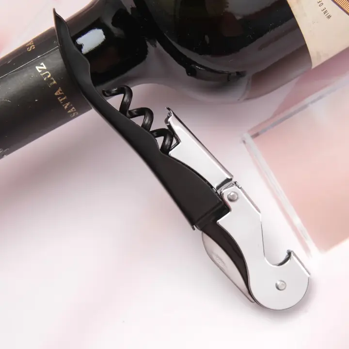 Apretador De Botellas De Vino Y Cerveza Multi-Funcional De Acero Inoxidable Premium Abrazadera De Tapa De Vino Y Cerveza Remover De Botellas De Barra - 1