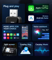 TAVALER Original Conversor De Cable a Inalámbrico Para Carplay Android Auto Compatible Con MINI Plug And Play Multimedia Para Coche - details 1