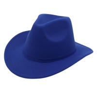 Sombrero De Vaquero Occidental Para Escenario Y Uso Exterior Protección Solar Estilo Étnico Tíbetano Panamá Francés Retro Unisex - details 8