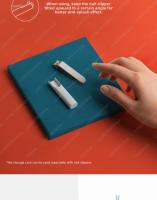 Tijeras De Uñas Xiaomi Mijia De Acero Inoxidable Con Cubierta Antisalpicaduras Para Cuidado De Los Pies Y Uñas Herramienta Profesional Para Uñas - details 6