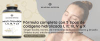 Multi Colágeno Hidrolizado Puro 1650mg + Vitamina C 53mg - Colágeno Tipo I, II, III, V y X - Favorece la Salud de Piel, Cabello, Huesos y Articulaciones - 180 Cápsulas - N2 Natural Nutrition - details 0