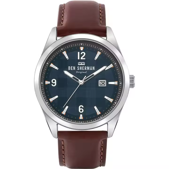 Ben Sherman Reloj Analógico para Hombre de Cuarzo con Correa en Plástico WB040T - 1