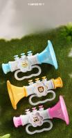 Juguete Musical De Aprendizaje Temprano Para Bebés Trumpet Cuerda Colgante Instrumento Musical De Bocina Para Mejora Del Discurso Para Niños Regalo De Juguete - details 4