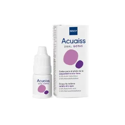ACUAISS DUAL GOTAS para el alivio de la sequedad ocular leve  (6ML) - 1