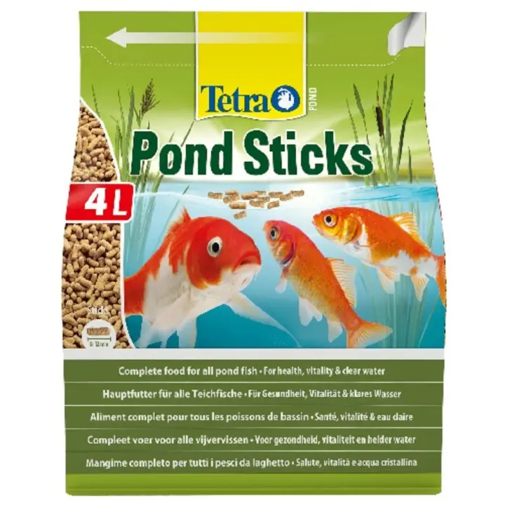 TETRA POND STICKS, Alimento para Peces de Estanque, 4 L - 1