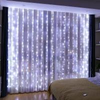 Cadena De Luces De Hilo De Cobre Con 600/300/200 LED Para Cortina USB Con Control Remoto Decoración Para Fiesta Boda Navidad 3*1-6*3M - details 10