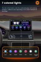 Reproductor Multimedia Carplay 1 Din 7'' Bluetooth Radio Retráctil Android Auto MP5 HD Stereo USB AUX CAM Para Coche Universal - details 18