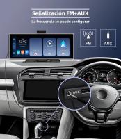 Cámara De Coche 4K 11.26'' Con Wireless Carplay Y Android Auto GPS Navegación Doble Lente Grabadora De Video De Dashboard WiFi 5G Y Cámara Trasera - details 13