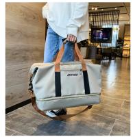Bolso de viaje para hombre y mujer, bolsa de hombro impermeable para gimnasio, Yoga, deportes, Fitness, bolsa de equipaje seca y húmeda - details 17