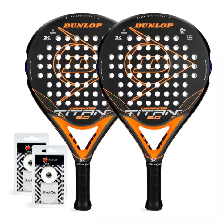 Pack Dunlop Duo Titan Naranja 2 - 1
