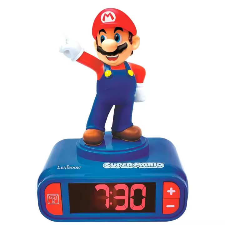 Reloj despertador Mario RL800NI SUPER MARIO LEXIBOOK - 1