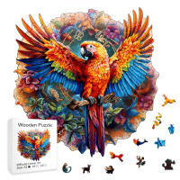 Puzzle De Madera Para Adultos Con Forma De Animal Único Jigsaw Puzzles De Gato Para Familia Y Amigos Juego De Razonamiento Y Memoria - details 7