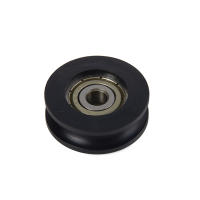 Rodillo De Pulley U Groove De Alta Calidad Con Rodamiento 626 De Acero Pulley De U Inyectado Para Puerta Deslizante Y Ventana - details 1