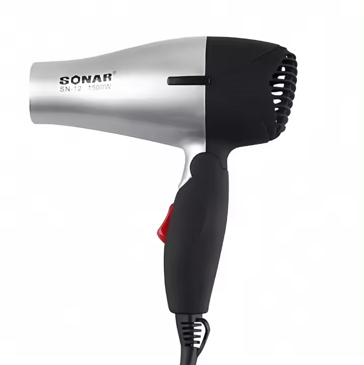 Secador de Pelo - Mango Plegable, 2 Velocidades , Incluye Boquilla Concentradora de Calor ideal para viajes - 1