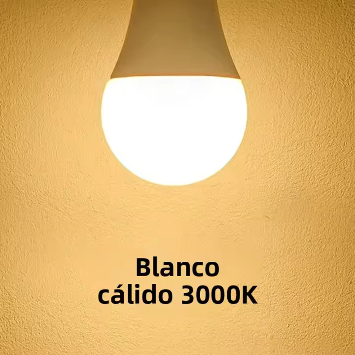 12PCS Bombillas LED E27 E14 B22 220V 3W 6W 9W 12W 15W 18W 20W Luz Cálida Fría Natural Para Sala De Estar Bombilla Globular 270° - 1