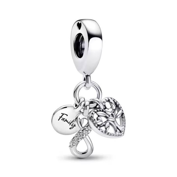 Pandora Moments Charm Colgante de Inifinito Familia 792201C01 , para Mujer - 1