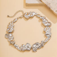 Cuello Alto De Metal Grueso Y Irregular Para Mujer Joyería De Moda Collar Redondo a La Moda Accesorios De Cuello De Tendencia - details 8