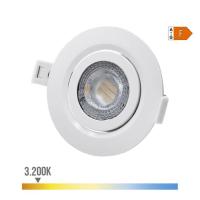 Downlight Led Empotrarble 9w 806lm Ra80 3200k Redondo Color Blanco Ø9cm Edm LUZ CALIDO - details 0