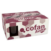 Cofan Set de vasos de agua | Modelo Ópalo | Capacidad: 29 cl | Disponibles en packs de 6 unidades (Color Púrpura) - details 2