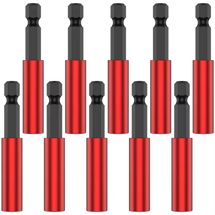 Soporte Magnético Para Destornillador Con Extensión Y Cambio Rápido 1/4 Pulgada Rosca Hexagonal Soporte Para Punta De Destornillador Sin Mango - 1