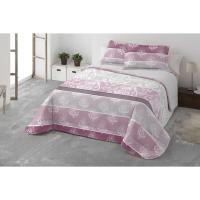 Edredón Nórdico Sherpa Rosa Mercatienda.es | Térmico Invierno +700gr/m2 | Cama 150 - Con Borreguito - details 7