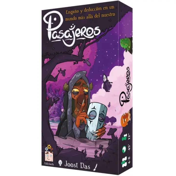Asmodee Asmodée Pasajeros - Juego de Mesa Rápido por Equipos - Diversión en Equipo - 1