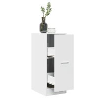 vidaXL Armario botiquín madera de ingeniería envejecido 30x41x77,5 cm en color Madera antigua/Blanco/Roble Sonoma y más | almacenamiento funcional diseño moderno para baño dormitorio sala - details 1