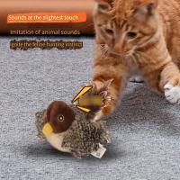 Juguete Interactivo Para Gatos Pájaro Volador Juguete De Imitación Con Sonido De Canto Para Divertir Y Estimular a Los Gatos - details 4