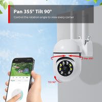 Cámara PTZ Mini 4MP 2K Con Zoom Digital 5X Visión Nocturna WiFi Protección De Seguridad Doméstica ICsee APP Montaje En Pared - details 4