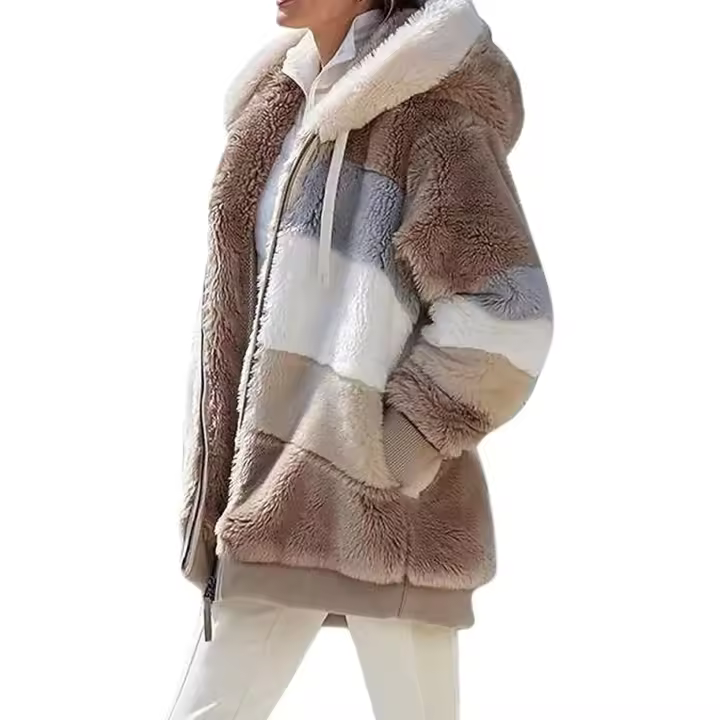 Mujer Abrigo Invierno Chaqueta Talla Grande Sudaderas con capucha - 1