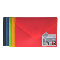 Pack 10 Ud. Carpeta Sobre con Cierre de Velcro - Tamaño A7 para hasta 100 Hojas 80 grs. - REF 90918 -  5 Colores Vital Opacos con Textura Soft Touch - 100% reciclable -by Office Box - details 7