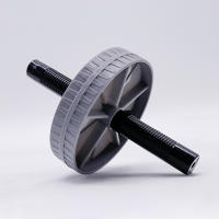 Rodillo De Ejercicio Para El Abdomen Equipo De Gimnasio Para El Hogar Entrenador De Músculos Abdominales Rueda De Ejercicio De Resistencia PP Tamaño 235x150mm - details 10