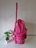 Princesas Disney, Mochila Carro Princesas Disney, Trolley Princesas Disney, Mochila Carrito, Mochila con Ruedas Princesas Disney + Botella,  Niña, Infantil, Color Rosa, Dimensiones: mochila: 33 x 24 x 8 cm, con carrito: 56 x 24 x 12 cm. Kiglam - details 3