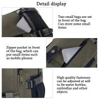 Mochila Grande Unisex Para Viaje Trabajo Deportes Senderismo Bolsa De Hombro Durable Capacidad Grande Ligera Impermeable Con USB - details 3