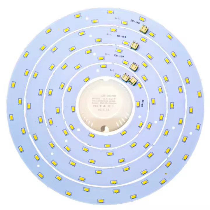 Lámpara Circular LED De 15W Para Techo Fijación Placa De Iluminación Para Sala De Estar Hall Oficina Tienda Hotel - 1