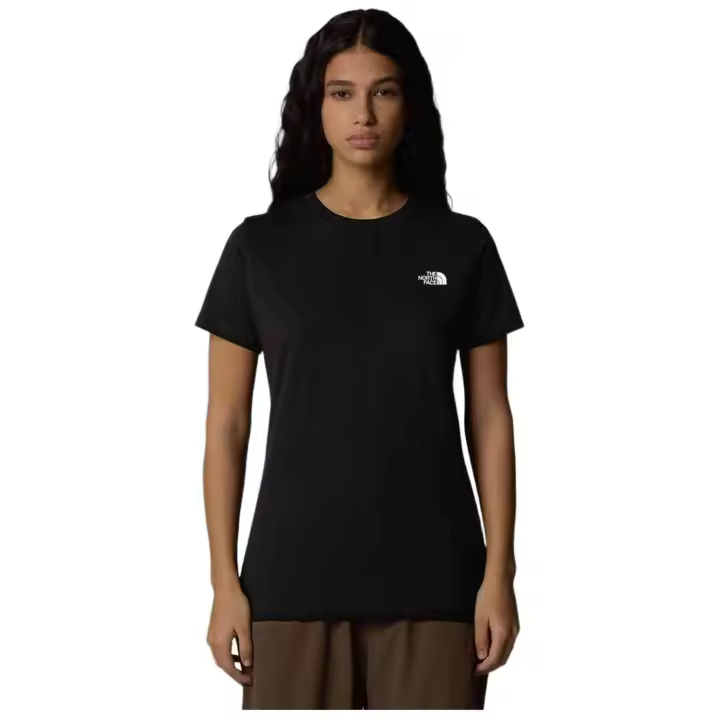 Camiseta The North Face modelo W Ss Sd Slim Tee en color Negro - 1