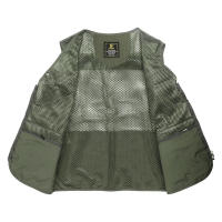 Chaleco De Pesca Transpirable Con Bolsillos De Cierre Para Actividades Al Aire Libre Y Viajes De Verano Chaleco De Trabajo De Malla Polyester Impermeable - details 13