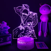 Lámpara Nocturna LED 3D Anime Bleach Para Decoración De Habitación Infantil Luz De Noche Para Niños Regalo Para Estudio - details 16