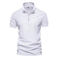 Novedad de verano, polo con solapa de negocios para hombre, top moderno de algodón bordado, talla europea, manga corta de alta gama para hombre - details 14