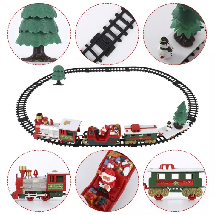 Mediawavestore Tren de Navidad para árbol con Luces y Sonidos - 1