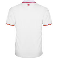 Polo caballero ROLY con detalle bandera de España en manga y espalda. Punto piqué - details 3