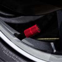 Juego De 4 Tapones De Válvula De Neumáticos Metálicos Para Coches Camiones Bicicletas Y Motocicletas AUTCOAT - details 5