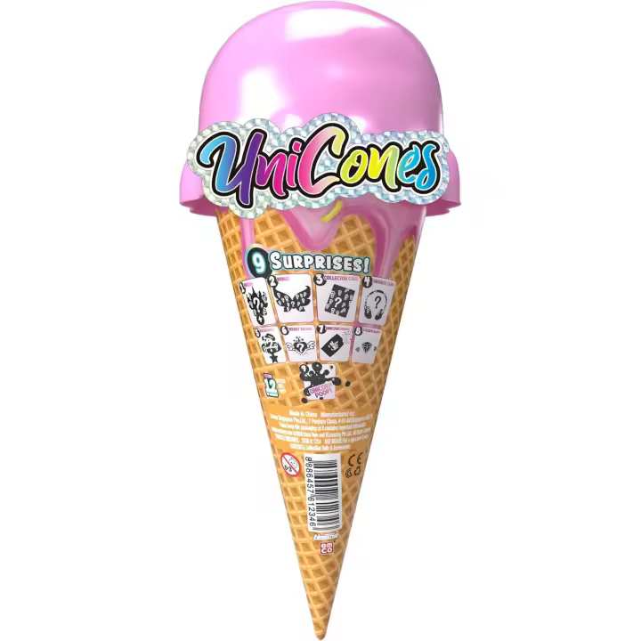 Bizak, Ice Surprise Unicorns, helado con muchas sorpresas, unicornios que customizar, tatuar y con slime en su interior! 12 diferentes para coleccionar (64261234) - 1