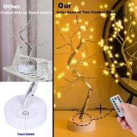Lámpara De Árbol Bonsái Con Control Remoto 108 LEDs Luz Nocturna Brillante Para Decoración De Hogar Navidad Y Día De San Valentín - details 4