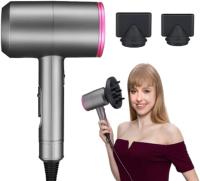 Cecidadi Secador Pelo Ionico, Secadores de Pelo iones Profesional Hair Dryer Motor AC Motor Rápido, 3 Temperaturas, Secador con Difusor y Concentrador para Cabello Rizado, Cuidado del Cabello a Temperatura Constante, Potencia 1800W - details 1