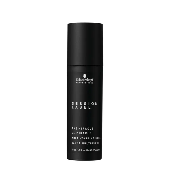 Bálsamo de Acabado Schwarzkopf Professional Session Label The Miracle 50 ml | Fijación Ligera, Control y Protección Térmica - 1