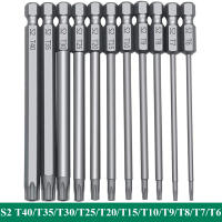 Juego De Destornilladores Multifuncionales S2 Con Mango Hexagonal Y Cabezas De Torx T6-T40 Longitud 50-100mm Para Reparación De Electrónica - details 0