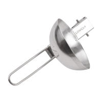 2Pcs Cuchara De Acero Inoxidable Con Mango Largo Y Colapsable Tenedor Para Sopa Utensilio De Servicio Para Camping - details 9
